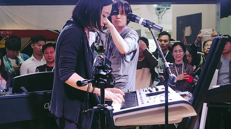 s36沙龙会电子键盘乐器 s36沙龙会展区