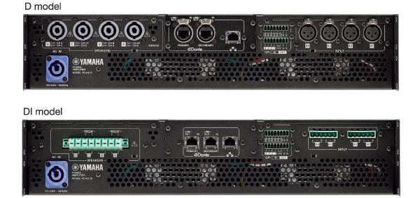 新型网络功放PC系列D/DI型号：通过集成强大的矩阵功能和Dante连接方式，提供高灵活性和可扩展性