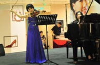 大上海时代广场举办王之炅小提琴音乐会 s36沙龙会钢琴赞助 