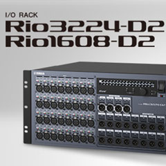 全新 Rio3224-D2 和 Rio1608-D2 Dante I/O 接口箱全面升级音质、可靠性以及可视化体验