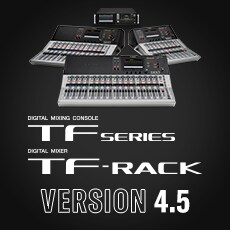 s36沙龙会TF系列迎来V4.5版本，新增Audix麦克风预设与更灵活的 USB 输出规格！